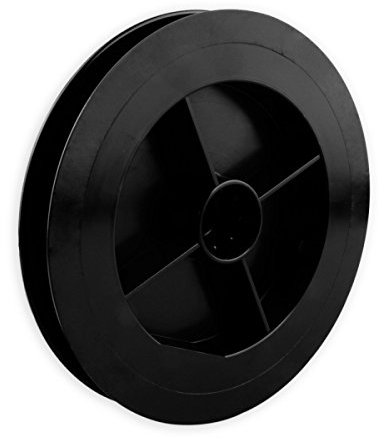 DIWARO® Gurtscheibe für Kugellager mit langer Kapsel | Durchmesser Ø 115, 120, 135, 150 oder 160mm | für achtkant Stahlwelle mit 40 mm Schlüsselweite | Gurtbreite von 10-15mm