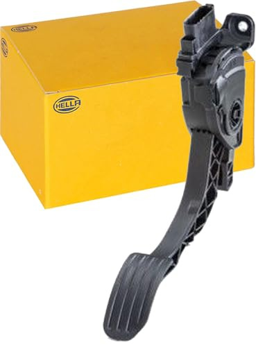 HELLA 6PV 010 834-801 Sensor, accelerator pedal position - for left-hand drive vehicles - 6-pin connector - Manual Transmission