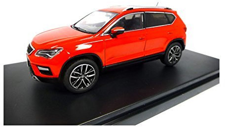 Premium X IXO PRD583 – Miniatur-Fahrzeug – Seat Ateca – 2016 – Maßstab 1:43, Rot