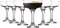 Rink Drink Champagne Glasses Vintage Coupe Glass Saucer – 200ml – Pack of 24