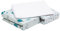 FlyIdeas 3-teiliges Spannbettlaken-Set für Next to Me Beistellbett – 2 Spannleintücher & 1 Wasserdichter Matratzenschoner, 83x50 cm – 100% Baumwolle, Atmungsaktiv & Hypoallergen