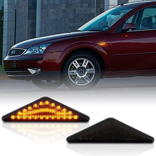 LED SEITENBLINKER passend für Ford Focus BJ 98-04 | Mondeo III BJ 00-07 | SCHWARZ