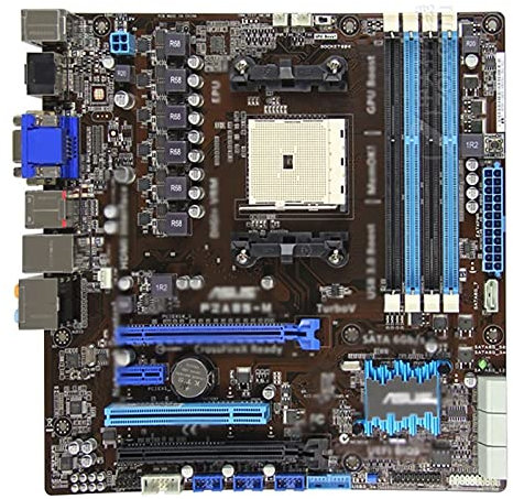 MWKL Fit for ASUS F2A85-M Placa Base Socket FM2 para AMD A85 DDR3 64GB PCI-E 2.0 100% Placa Base de computadora Original SATA II de Escritorio, Placa Base