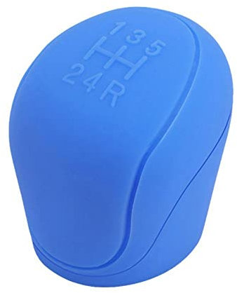 MONEYN Pomo universal para palanca de cambios de coche, de silicona suave, de 5 velocidades, tapa de palanca de cambios automática con palanca de vehículo