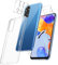 Guscase Hülle für Xiaomi Redmi Note 11 4G, mit 3 Stück Schutzfolie & 3 Stück Kameraschutz, Dünn Transparente Weiches Silikon Schutzhülle,Durchsichtig Stoßfest TPU Handyhülle