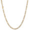 AFSTALR Chaîne Figaro 1+3 Homme Collier et Bracelet en Acier Inoxydable Noir (Or-5mm, 70cm)
