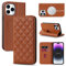 SINQERISHT Mobile Phone Case for Apple iPhone 12 Mini Case PU Leather Flip Case Compatible with MagSafe Mobile Phone Case with Stand Function and Magnetic Closure Shockproof Flip Protective Case