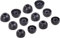 Replacement Earbuds Tips Silicone Ear Tips for JBL Tune 230NC TWS/Tune 125TWS /Tune 130NC TWS/Vibe 200TWS / Free X,Fit in Case, Buds Tips,6 Pairs S/M/L 3 Size,Black713