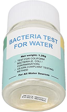 Kit de Test d'eau Potable, Test de Précision Multifonctionnel pour Piscine pour Kit de Test de pureté de l'eau Domestique pour Coliformes