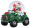 Weihnachtskugel, Spieluhr, Musik-Schneekugel, Ornament, Geburtstagsgeschenke, Schreibtischdekoration (vertikal, Größe).