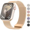 Vancle Armband für Apple Watch 40mm 41mm 38mm 42mmm 44mm 45mm 49mm für Damen Herren, Edelstahl Metall Ersatzarmband mit Verbesserter Magnet für iWatch Series 9 8 7 SE 6 5 4 3 2 1 Ultra, RoséGold
