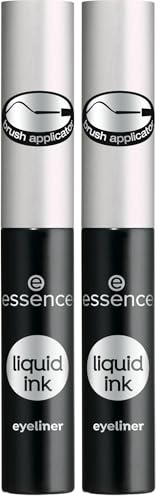 Liquid Ink Schwarzer Eyeliner (Packung mit 2)