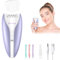 Facial Epilator for Women, Facial Hair Remover for Women, 32 Tweezer System Efficient Bikini & Facial Epilator, Rechargeable & Cordless Ladies Electric Shaver for Face, Bikini, Leg, Arms