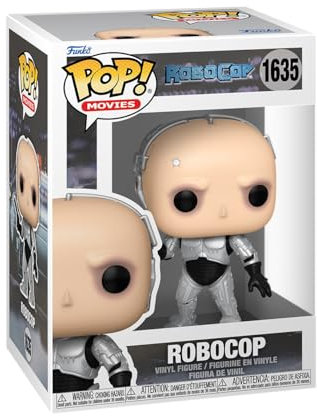 Funko Pop! Movies: Robocop - Robocop - Vinyl-Sammelfigur - Geschenkidee - Offizielle Handelswaren - Spielzeug Für Kinder und Erwachsene - Movies Fans - Modellfigur Für Sammler und Display