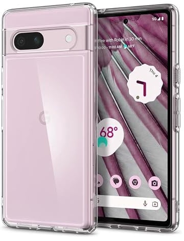 Case for Google Pixel 7a 6.1-Inch 2023, Non-Yellowing Shockproof Protective Phone Cover, Anti-Scratch clear Back
