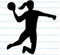 Rakelfix Icon Handballerin Handball Hobby Aufkleber, ca.20 cm breite Hobbys Auto Autoaufkleber Sticker Heckscheibe Lack Vinyl Sport Sportaufkleber Auto-Aufkleber von ® Aufkleber mit Verkleb