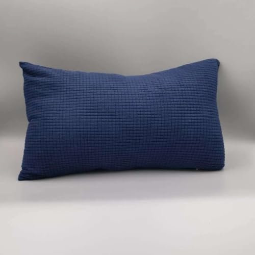 Sofa Kissenbezug 50x70 40x70 2er Set Samt Kissenbezüge 40x60, Zierkissenbezug Dekokissen Sofakissen Mit Reißverschluss 60x80 Kissenhülle Dekorative Zierkissenbezüge Kissen Bezug (Color : Dark Blue,
