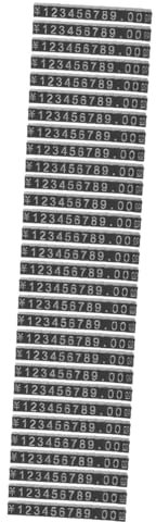 Gatuida 30sätze Titel Teiliges Preisschilder Für Preisausstellung Preisdisplay-blöcke Für Schmuck Ringe Uhren Robuste Und Abnehmbare Preiszeichen Mit Glatter Oberfläche Und