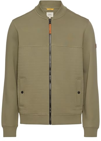 camel active Herren Sweatjacke mit Stehkragen
