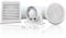 100 mm Diameter Complete Bathroom Fan Kit with run on timer Quiet Loft Shower Inline Low Noise Supply Extract Air CE IPX4 Rated Damp Moist Condensation Control Toilet En-Suite