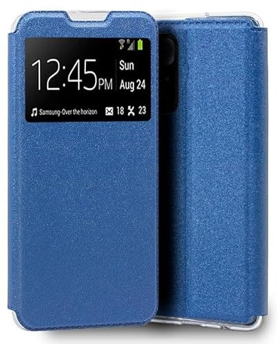 Max Power Digital Funda para móvil Xiaomi Redmi 12 Tipo Libro con Ranura Tarjeta - Carcasa Magnética Imán Antigolpes Resistente con Tapa (Xiaomi Redmi 12, Azul)