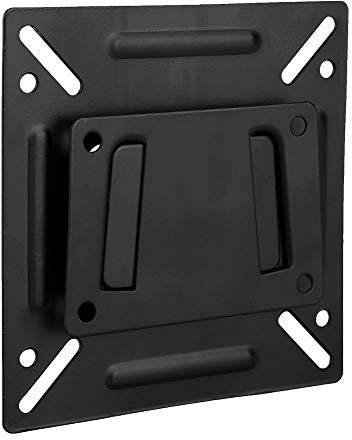 Ticfox Support mural pour écrans d'ordinateur LED/LCD ou téléviseurs, pour écran de 14 à 32 pouces, charge maximale : 10 kg, convient pour chambre à coucher, salon, bureau, supports fixes