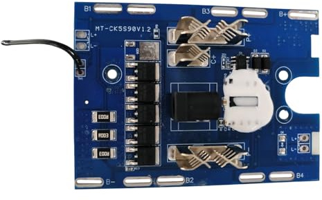 ZwaitL 6MOS 5MOS Mehrfachschutz 5S 21V Batterieladeplatine Thermiküberwachung Kupfer Hardware für Werkzeug Elektrowerkzeug Batterieschutzschaltungsmodul