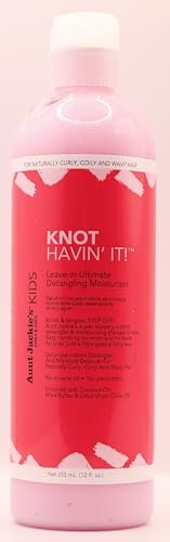 Aunt Jackies Girls Knot Havin' It Leave-In Detangling Moisturizer 12oz by Aunt Jackie's