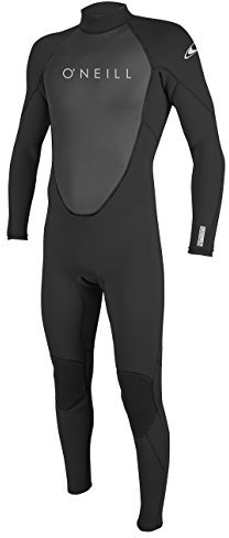 O'Neill Herren Reactor Ii 3/2mm Back Zip Full Wetsuit, Black/Black, XL EU