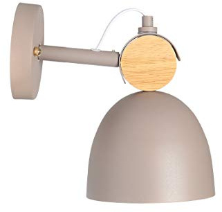 E27 Wandleuchte LED Wandbeleuchtung Moderne Industrial Lampe Wandleuchten Loft Deckenleuchte Lampe für Schlafzimmer, Wohnzimmer, Korridor (Brown)