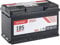 Accurat EFB Batterie I85-12V, 85Ah, 820A, Impulse, wartungsfrei - Autobatterie, Starterbatterie, Start-Stop Batterie für SUV, PKW, Lieferwagen