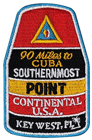 Vagabond Heart Co Key West Florida Travel Patch