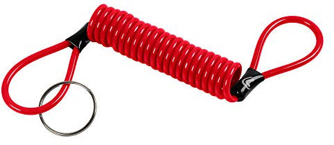 Lampa 90673 Reminder, Câble de sécurité en Spirale - Rouge