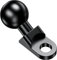 Aluminum Alloy 1'' Ball Mount Base with 10mm Mounting Hole for Rear-View Mirror, Mount Ball Suitable for RAM Mounts 1 Inch Ball Socket Arm Phone Holder