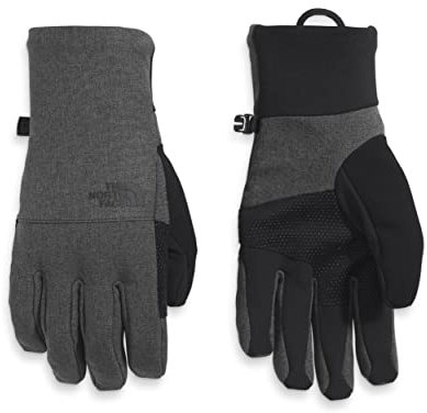 THE NORTH FACE Apex+ Isolierter Etip Herren-Handschuh, TNF Dark Grey Heather, Größe S
