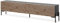 Selsey TV Schrank Board Sideboard Fernsehtisch Fernsehschrank 175 cm Schwarze Beine Schwarz Eiche Lammelo
