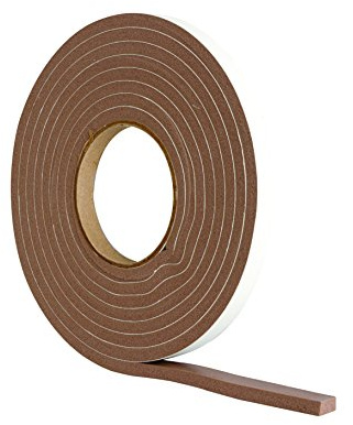 STORMGUARD SURESEAL 5 SELF-Adhesive Foam Seal 5M Brown