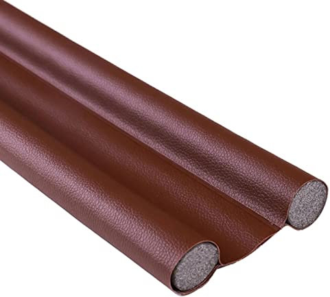 Boudin de porte étanche pour portes - 96 cm - Marron clair