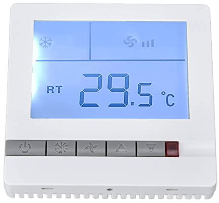 Thermostat Intelligent Contrôleurs De Température Programmables LCD Affichage Numérique Compteur De Contrôle De Température Panneau De Commande De Climatiseur Plancher Outils De Chauffage Et De Refroi