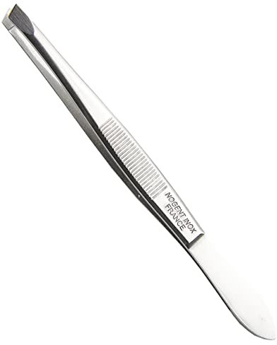 Avril - Pince à Épiler - Acier Inoxydable - Produit Vegan, Fabriqué en France - 9cm