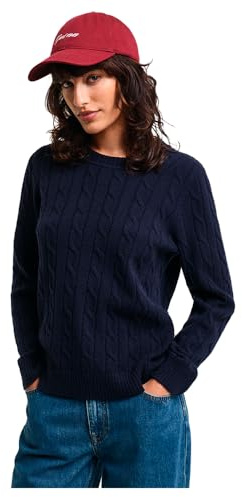 Lambswool Cable C-Neck
