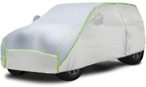 ZASMFICOD wasserdichte Hagelschutz-Autoabdeckung Für Ford Mustang 6 2018 Convertible/Fastback| Draussen Regenfest Sonnenschutz Staubschutzhaube Mit Reißverschluss