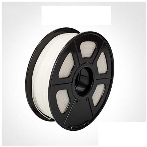 Filament,Filament-3d-Druckmaterialien 1.75mm PETG Filament for Lampshape Anhänger keine Luftblase PETG 3D-Drucker Glühfaden 1 kg / 2,2 lbs Mit Spool-Toleranz +/- 0,02 mm (Color : White)
