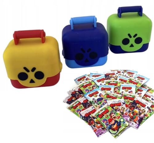 Generisch Brawl-Stars Karten Mega Box Figuren Koffer