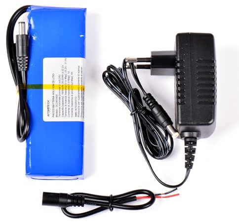 AFTERTECH PACCO BATTERIA PILA 24V 1600mAh 1,6Ah RICARICABILE AL LITIO 133x45x22mm 6s1p 25,2v E1B3