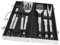 BESTonZON Outdoor Grillset Teilig Mit Aluminiumkoffer Hochwertiges Grillzubehör Für Camping Picknick Und BBQ Praktisch Und Hitzebeständig