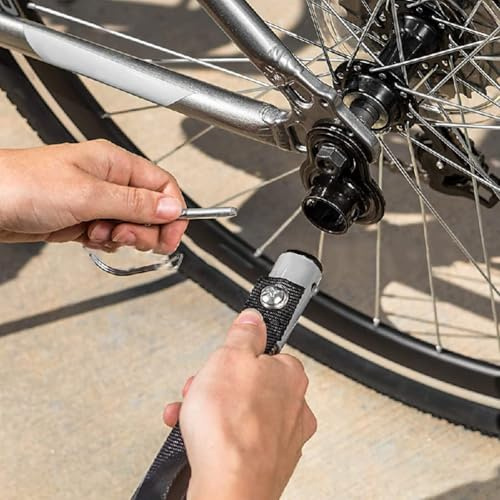 Yuanpgky Metallo ABS per rimorchio bici Attacco per gancio di traino per passo del piede Extra Step Hitch Mount Compatibile con carrelli per animali domestici e rimorchi per bambini