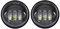 SKUNTUGUANG 4.5 inch 30W Black LED Fog Light Projector Auxiliary headlights Motorcycle Passing Lamp For Harley
