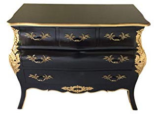 Antik Kommode Louises Barock Rokoko Sideboard Schrank