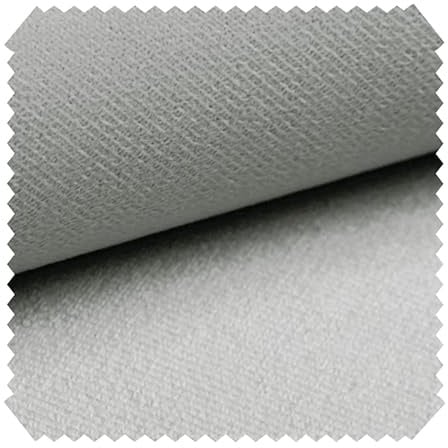 novely® ARTENA - Samtiger Velours-Möbelstoff - Anschmiegsamer Polsterstoff - Robuster Bezugsstoff - Pflegeleichte Meterware 1lfm | Farbe: 14 Hellgrau